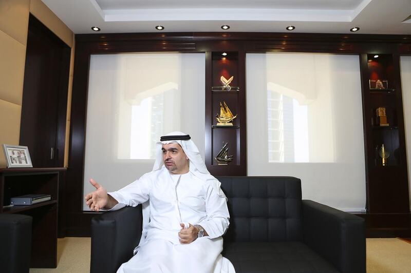 Abdullah Al Awar, CEO of Dubai Islamic Economy Development Centre. Sarah Dea / The National