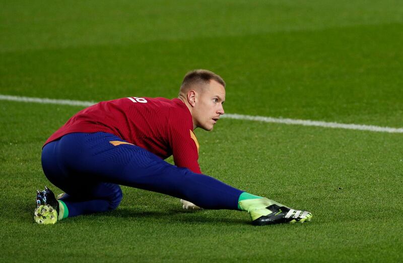 BARCELONA RATINGS: Marc-Andre ter Stegen, 7 – He may well be having his busiest season in a Barcelona shirt and he produced a couple of smart saves to thwart Jorge de Frutos from point-blank range with a sweeping right arm, before clinging onto a last-gasp effort from Son. Reuters