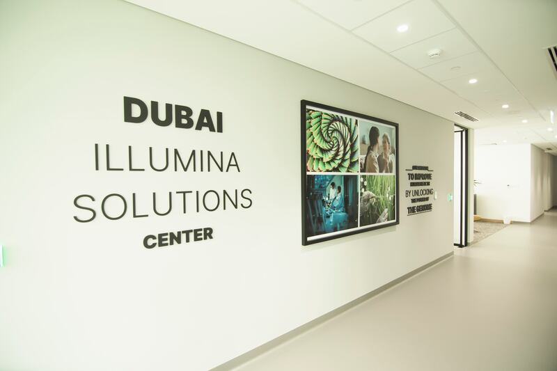 The Illumina Solutions Centre in Dubai is equipped with genetic testing equipment and offers training in diagnostic tests. Photo: Illumina