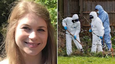 Left: Sarah Everard's body was found in woodland after a police search which lasted a week. Reuters