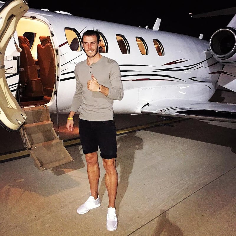 Former Real Madrid star Gareth Bale is another player on the move. @garethbale Twitter