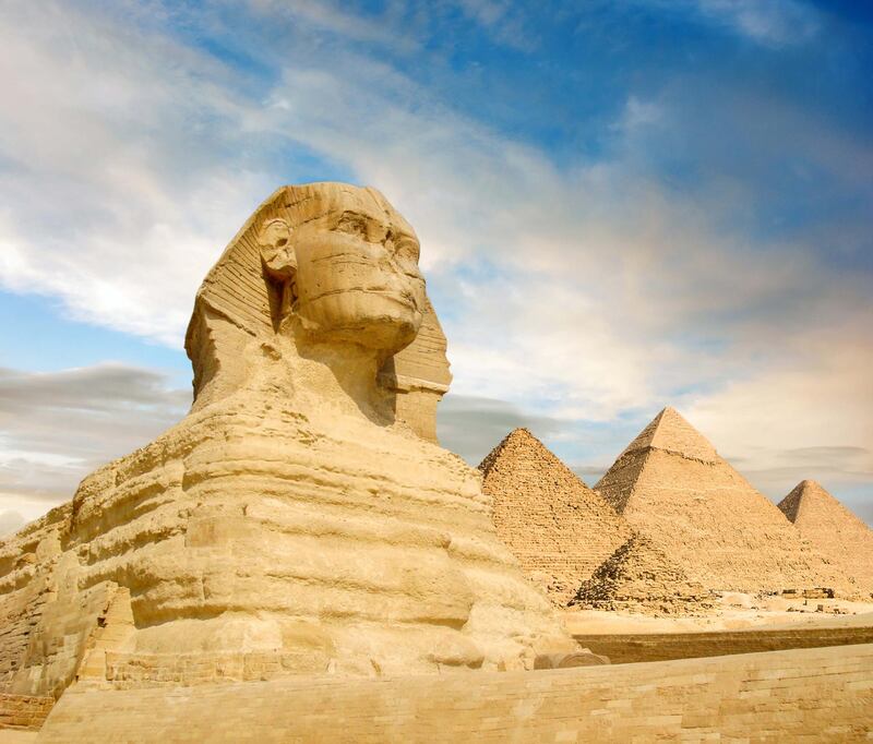 The Great Sphinx of Giza in Egypt. Courtesy Four Seasons