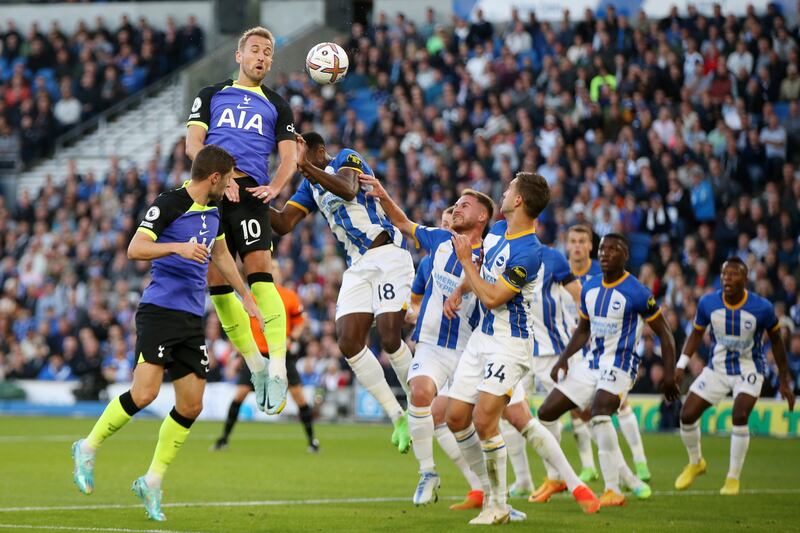 Brighton 0 Tottenham Hotpur 1 (Kane 22'): England captain Harry Kane made it 12 goals in his last 12 Premier League games with the winner at Brighton. "It was a good response [to the Arsenal defeat] ... now we have the chance to play two games in our stadium, our fortress," said Spurs manager Antonio Conte. "It is important for the fans to create a good atmosphere in our next game to push us until the end." Getty
