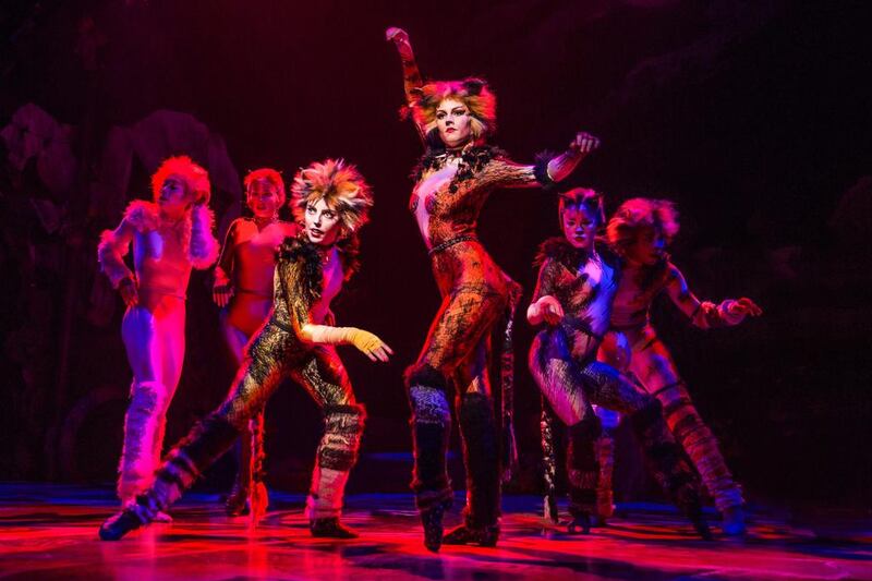 Cats, the musical by Andrew Lloyd Webber. AP