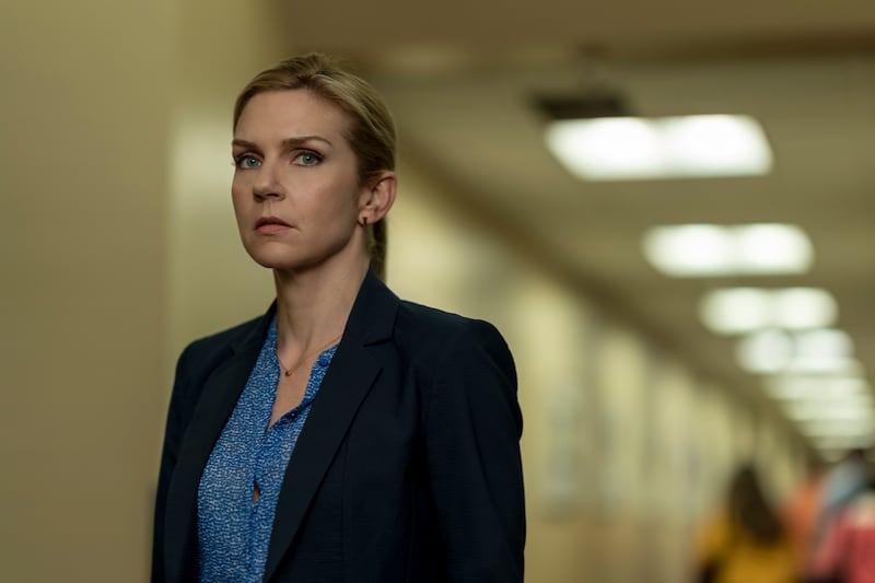 Rhea Seehorn returns as Kim Wexler in the final season. Photo: Warrick Page / AMC / Sony Pictures Television