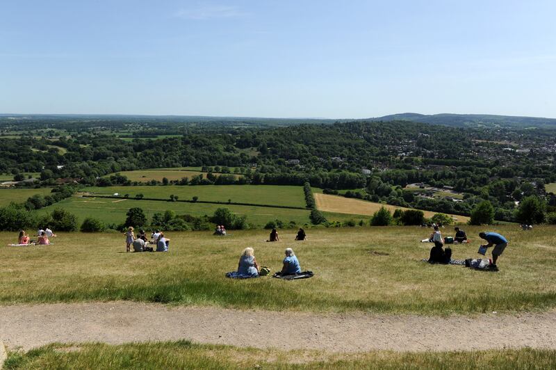 The move allows a UK energy company to find out the extent of the gasfield under the Surrey Hills. Getty