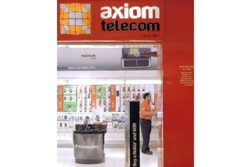 Axiom Telecom employed a marketing campaign for its initial public offerings.