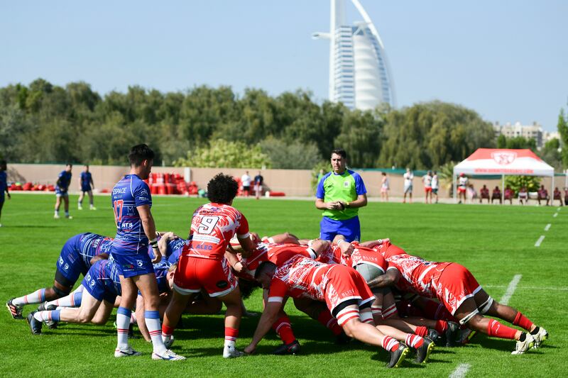 Dubai Tigers take on Jebel Ali Dragons in the West Asia Premiership.