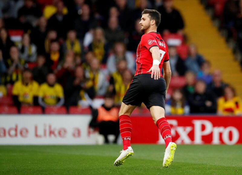 Southampton 2 Bournemouth 0, Saturday, 6pm. Bournemouth have largely struggled in the second half of the season and this feels like three points for the hosts, with Shane Long, pictured, looking to build on his fastest-ever Premier League strike on Tuesday. Action Images via Reuters