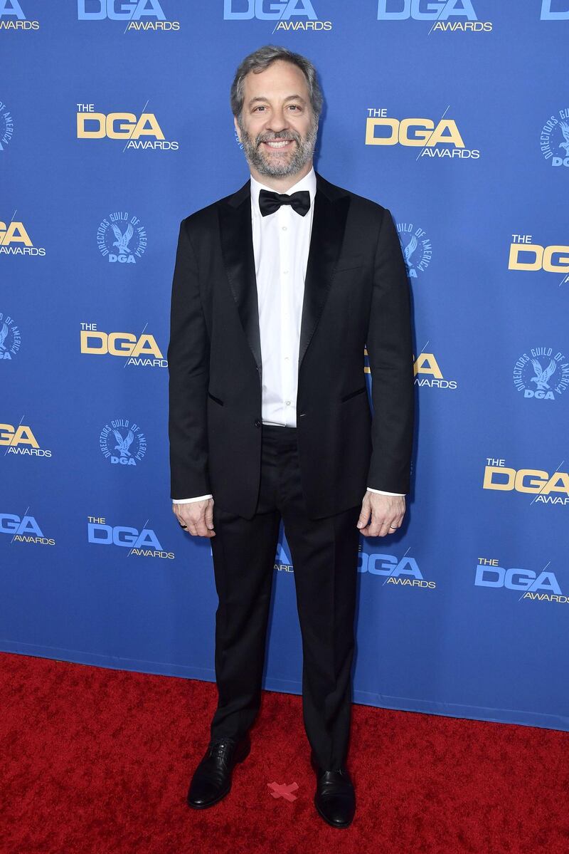 Judd Apatow arrives for the 72nd Annual Directors Guild of America Awards in Los Angeles on January , 2020. AFP