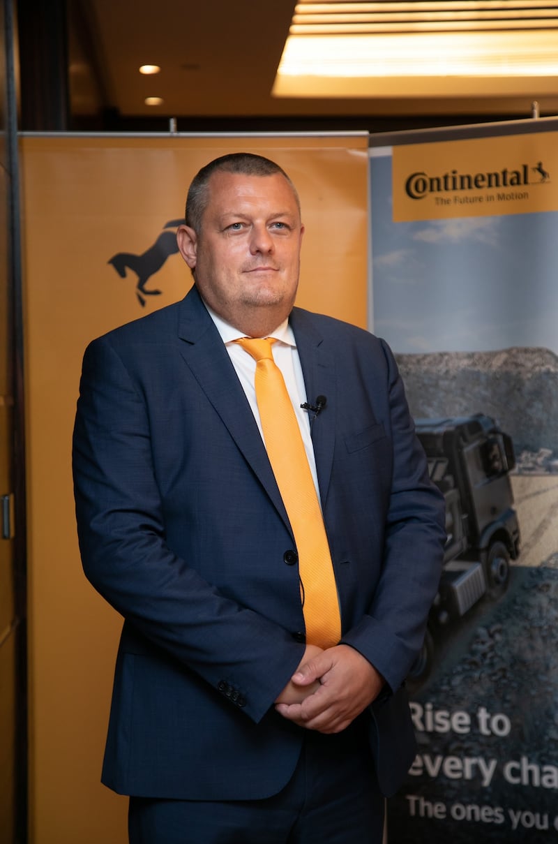 Karl Kucera, general manager of Continental Middle East, said there needs to be more education about the experiences of lorry drivers on UAE roads. Courtesy: Continental Middle East
