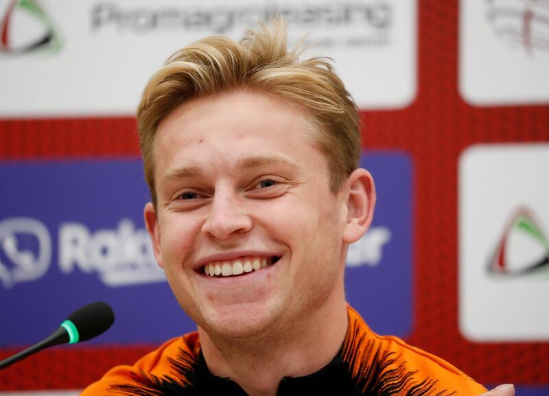 Frenkie de Jong. Reuters