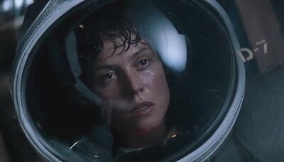 Sigourney Weaver in Alien (1979). Photo: 20th Century Fox
