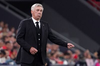 Real Madrid manager Carlo Ancelotti hailed 'fantastic' Jude Bellingham after his performance against Athletic Bilbao. AFP