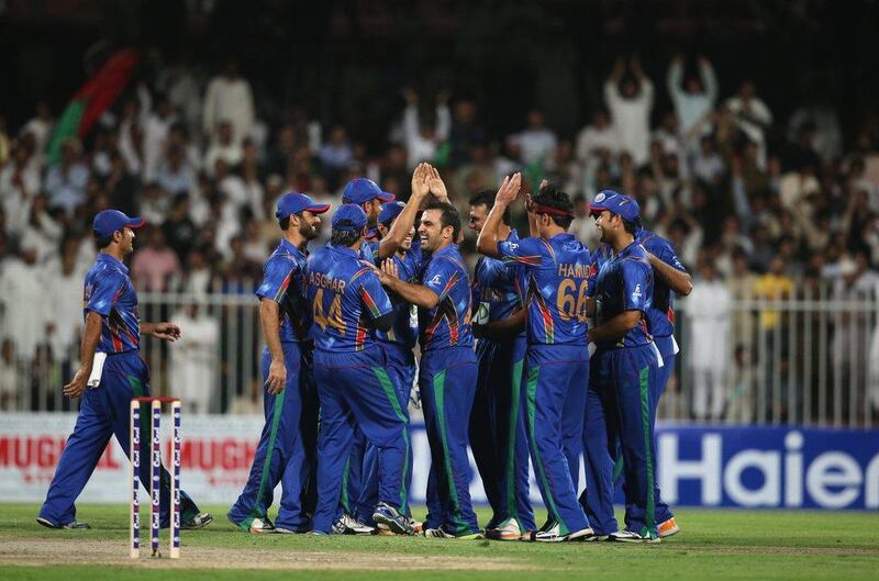 Afghanistan fell to Pakistan only in the last ball in their first Twenty20 international on Monday. Francois Nel / Getty Images