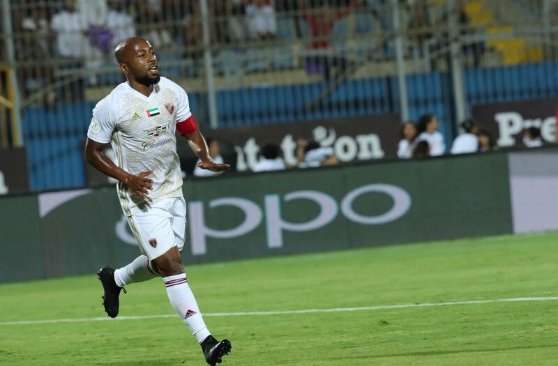 Al Ain vs Al Wahda Arabian Gulf Super Cup match played in Cairo, Egypt. Courtesy AGL