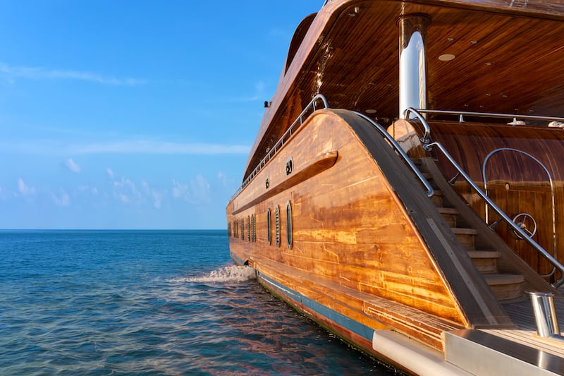 The superyacht is designed and engineered by Henderson Marine International