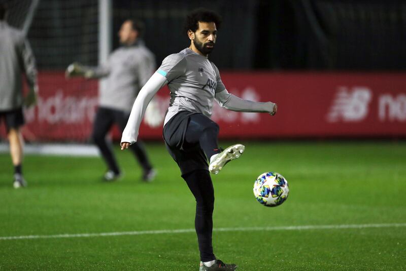 Liverpool's Mohamed Salah. PA