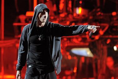 Eminem's Kamikaze tour has been a global success. AP Photo
