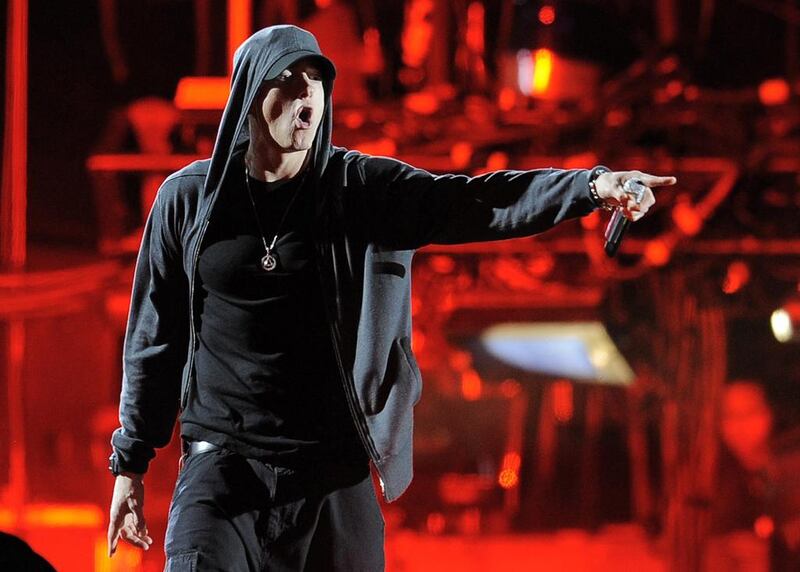 Eminem's Kamikaze tour has been a global success. AP Photo