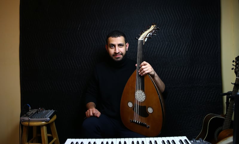 Yemeni oud player Ahmed Alshaiba died aged 32 on September 28, 2022. Getty Images 
