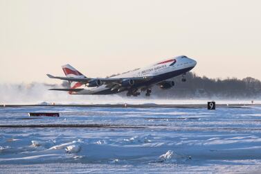 Britain's flagship aircraft carrier British Airways confirmed the retirement of its entire Boeing 747 fleet following the devastating impact of the coronavirus pandemic on air travel. EPA. 