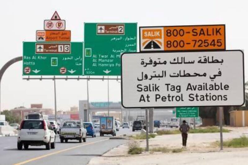 A reader says most of the commuters in Dubai will be hit hard by the increase in Salik fees. Jaime Puebla / The National