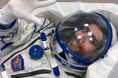 The UAE astronauts have been measured for special custom made seats aboard the board a Soyuz-MS15 spacecraft that will take one of them to the International Space Station in September.