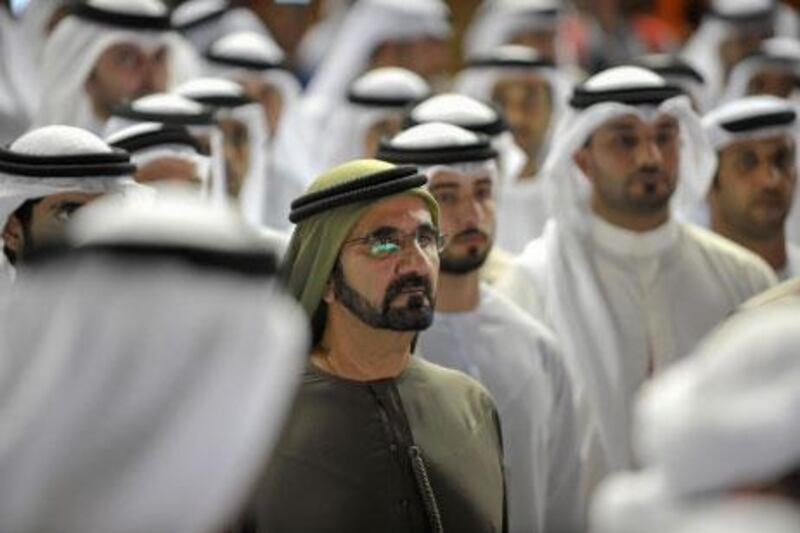 Sheikh Mohammed bin Rashid Al Maktoum, UAE Prime Minister and Ruler of Dubai, has over one million followers on Twitter.