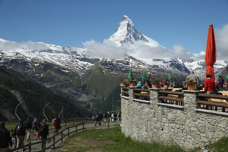 4. Switzerland - About 18 per cent of the wealthy Chinese in the survey list this Alpine nation a must-achieve travel dream in the next three years. Sean Gallup / Getty Images