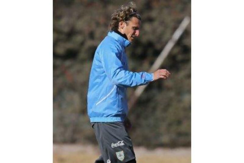 Diego Forlan, the striker, says confidence is running high in the Uruguay camp.
