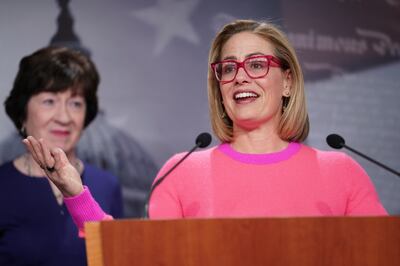 Senator Kyrsten Sinema said she has 'never fit perfectly in either national party'. Reuters