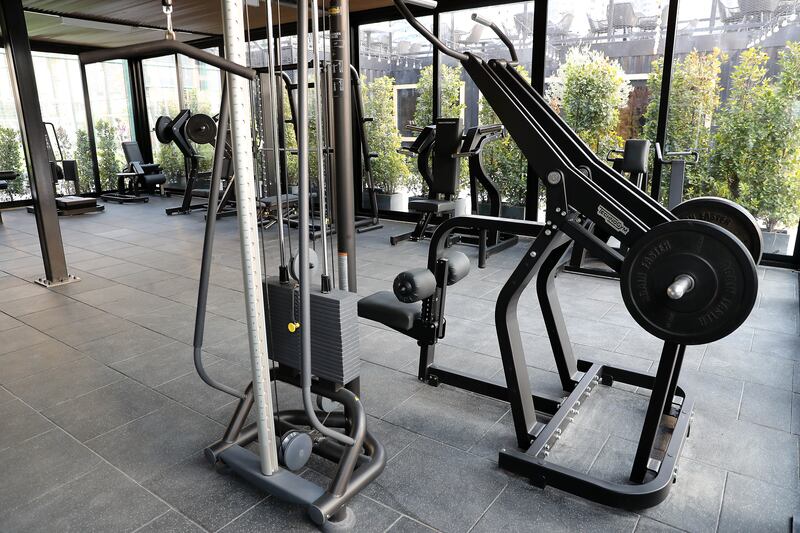 A state-of-the-art gym.