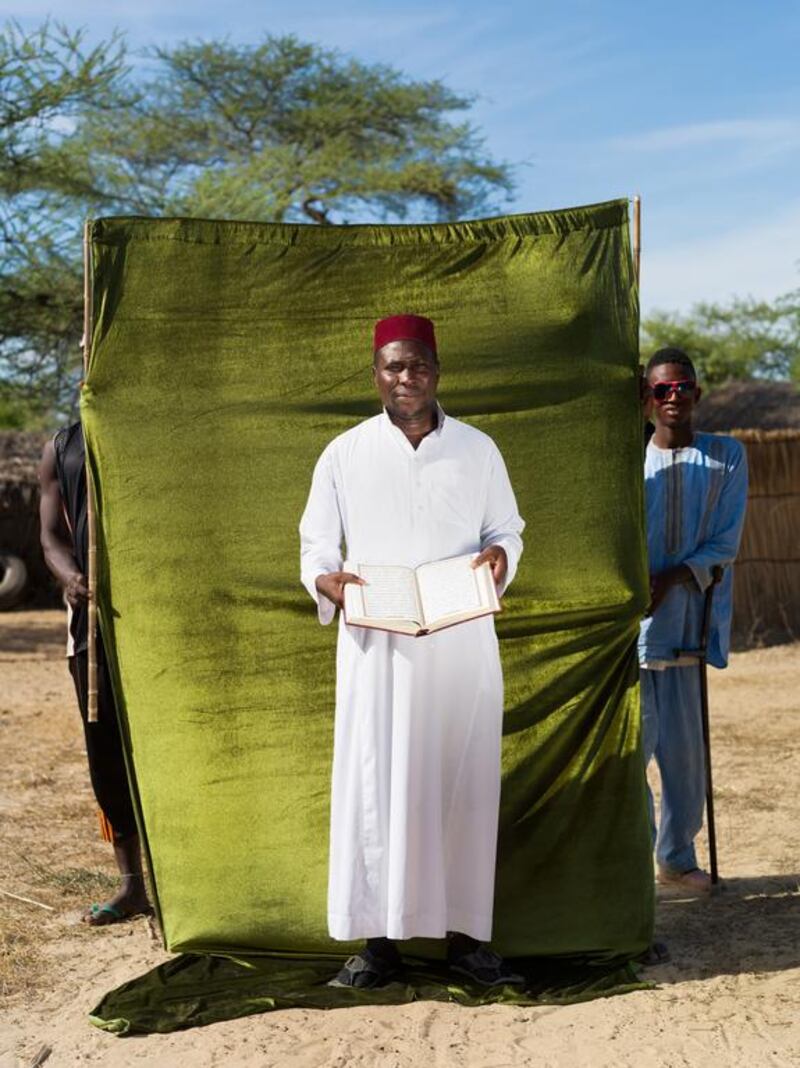 Marabout Hamet Hann in the Ndioungue Mberess district of Saint-Louis, Senegal.