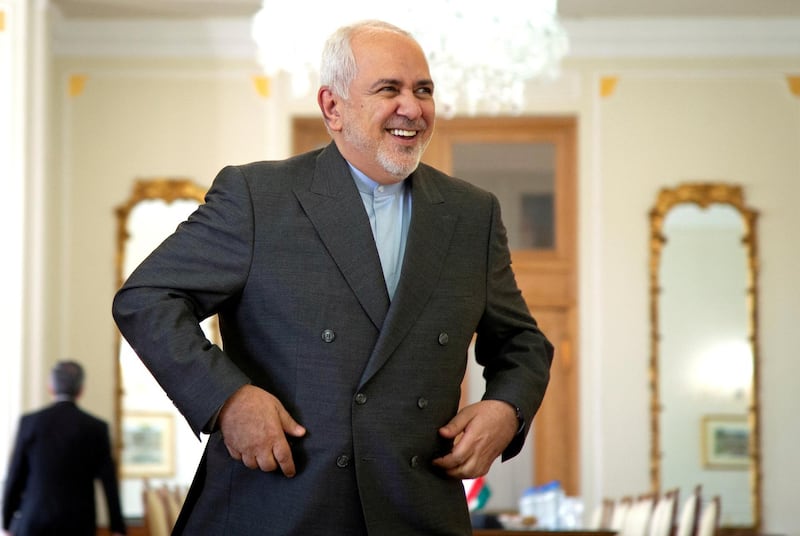 FILE PHOTO: Iran's Foreign Minister Mohammad Javad Zarif is seen before a meeting in Tehran, Iran July 27, 2019.  Nazanin Tabatabaee/WANA (West Asia News Agency) via REUTERS. ATTENTION EDITORS - THIS IMAGE HAS BEEN SUPPLIED BY A THIRD PARTY./File Photo