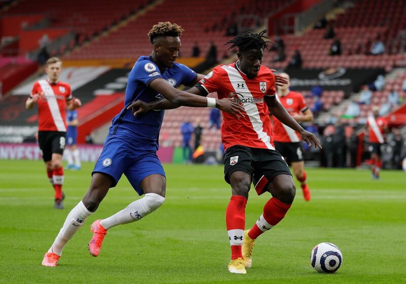 Tammy Abraham - 4: Disappointing afternoon when he failed to trouble Saints backline. Hooked at half-time with what appeared to be an ankle injury, but could easily have been take off solely for his performance. AP