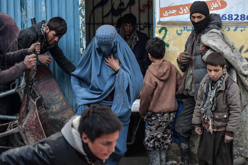 Afghanistan has the world's highest percentage of widows. AFP