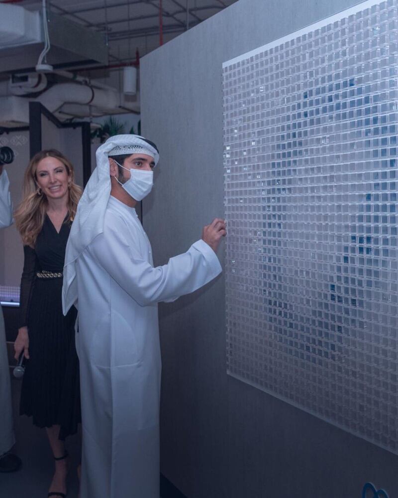 Sheikh Hamdan bin Mohammed, Crown Prince of Dubai, inaugurates the regional headquarters of technology and social media company Meta at Dubai Internet City. All photos: Dubai Media Office Twitter