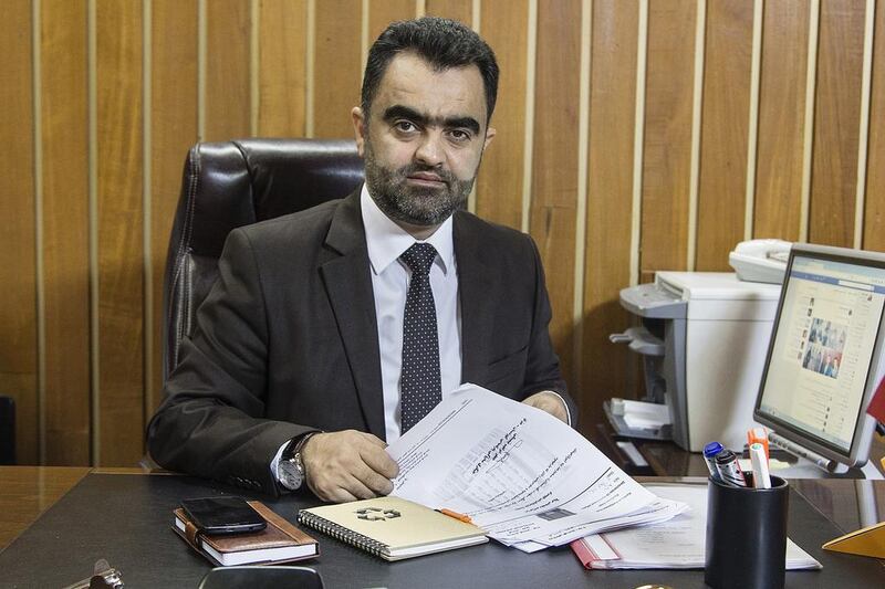 Soran Omar and his fellow Islamists in Iraqi Kurdistan's parliament say navigating politics has become harder since ISIL overran vast tracts of Iraq in June. Hawre Khalid / Metrography for The National