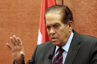 Former Egyptian prime minister Kamal Al Ganzouri in Cairo, Egypt. EPA