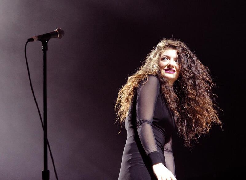 The singer Lorde has cancelled her Tel Aviv concert. Kevin Winter / Getty Images for Radio.com / AFP