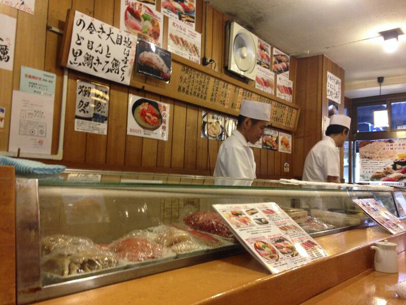 Tsukiji Fish Market in Tokyo was - until it closed on October 6 - the world's largest wholesale fish and seafood market. Inside the huge complex were several sushi restaurants, which offered the freshest fish and oysters in the country. Declan McVeigh/The National