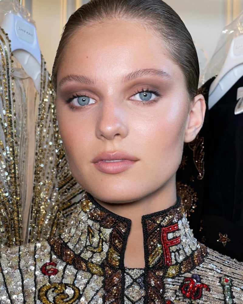 Discreetly sultry at Zuhair Murad. Photo: Charlotte Tilbury