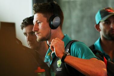 Australian cricketer Cameron Bancroft arrives at Cape Town International Airport, South Africa March 27, 2018. REUTERS/Sumaya Hisham