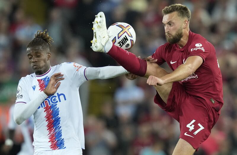 Nathaniel Phillips – 4. The 25-year-old did not see any Premier League action last season because he was on loan. He did not look ready for a return to the top flight and struggled with Zaha’s pace before making way for Gomez in the 63rd minute. EPA