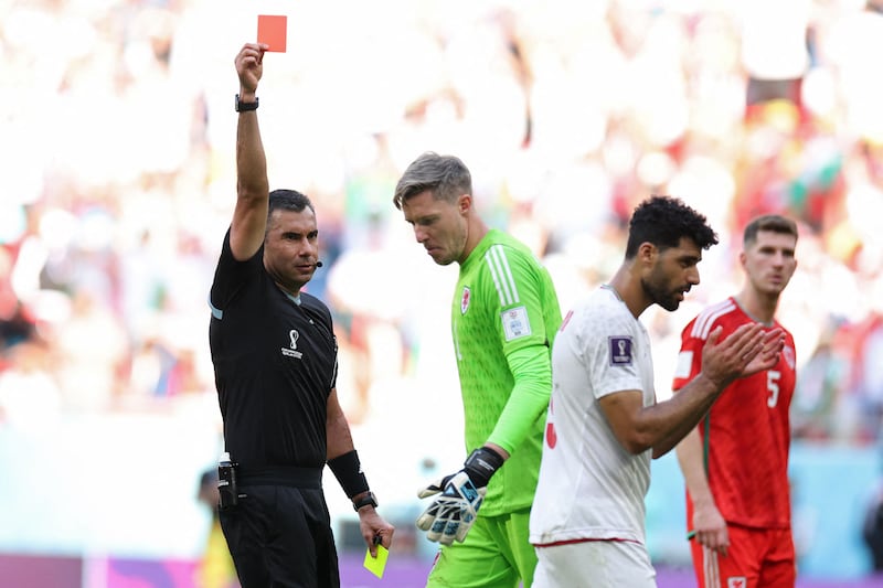 WALES RATINGS: Wayne Hennessey 6 - A mixed occasion for the Wales stopper, who turned in a fine performance for 86 minutes, making two stunning saves as his side wilted under pressure. Unfortunately, his reckless red card – this World Cup’s first – gave Iran the late impetus to take a crucial win.

AFP