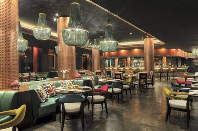 The vibrant interiors at Toro Toro are in keeping with its Latin theme. Gerry O'Leary / Toro Toro