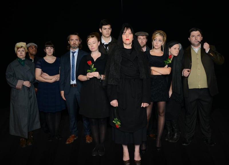 Danú's production of John B Keane's play Big Maggie, directed by Padraig Downey, stars 11 actors of various nationalities. Courtesy Danú Theatre Society