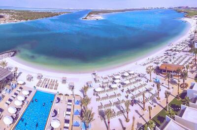 Yas Beach, Yas Island, Abu Dhabi.