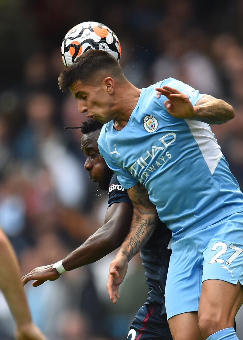 Joao Cancelo 8 – Play down the right-hand side helped fashion some positive chances for City, including in the opening goal where Cancelo's link-up play with Silva forced Burnley to defend from their six-yard box. Unlucky not to score when latching onto De Bruyne's pass. EPA